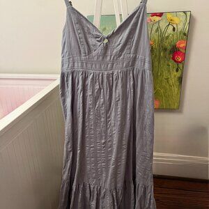 Gentle Fawn Grey midi dress
